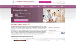 Desktop Screenshot of cosmetic-dentistry-nyc.com